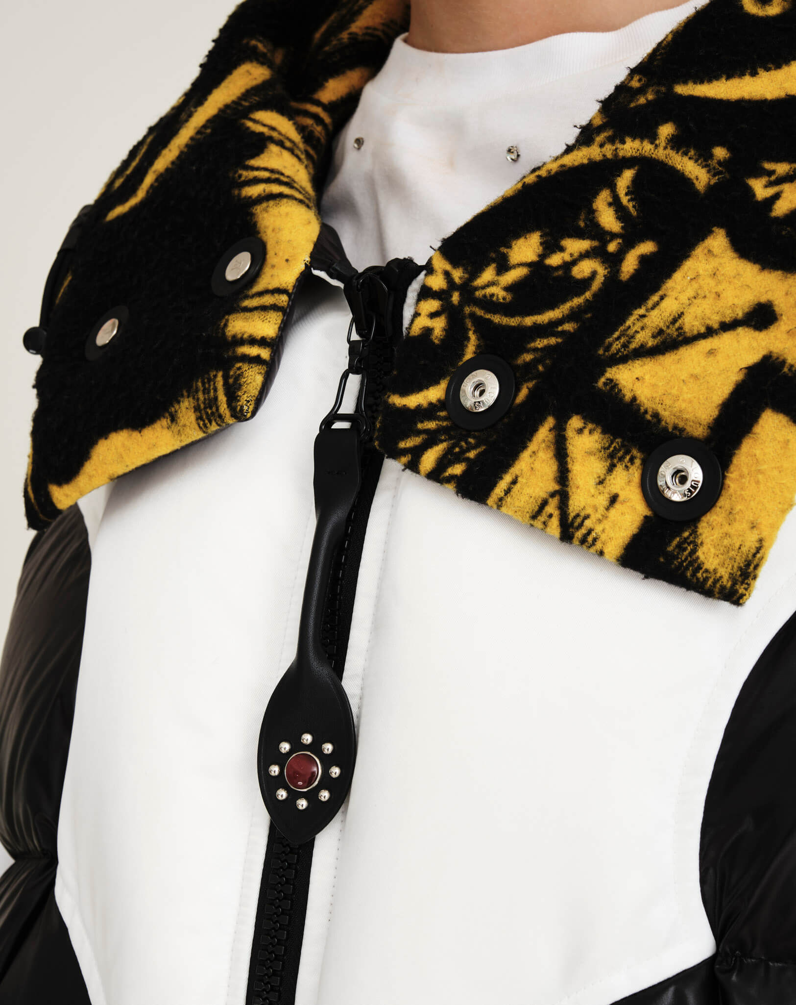 Louis Vuitton - X Fornasetti Quilted Stud Detail Gilet 36 